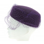 Purple Felt Ceremony Hat