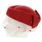 Prestige evening lucifer red hat