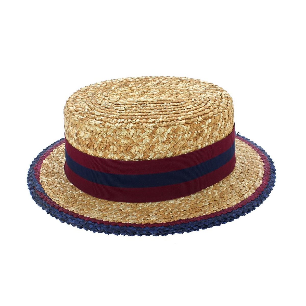 Canotier Venise double groove Stetson Reference 3533 Chapellerie Traclet