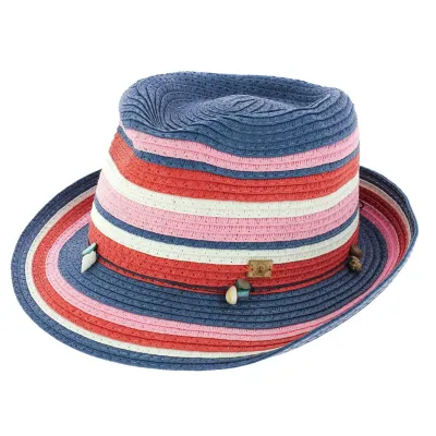 Chapeau trilby paille Martigues Reference : 5221 | Chapellerie Traclet