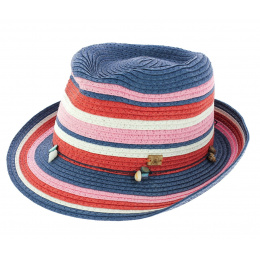 Martigues Straw Trilby Hat