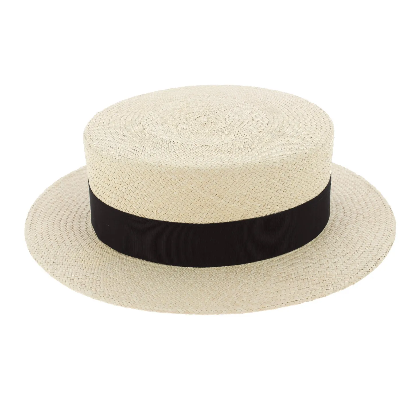 Canotier Gondolo Panama Naturel - Mayser Reference : 7906 | Chapellerie Traclet
