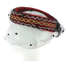 Open Festive Tambourine Reference: 7931 | Traclet Hat Shop