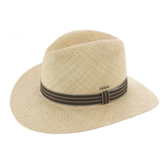 Traveller Gaspard Panama Hat Natural Panama Hat - Pierre Cardin