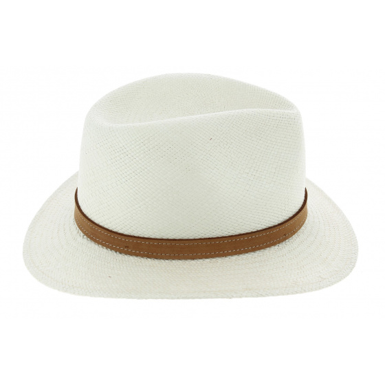 Chapeau Traveller Frederic Panama Blanc - Pierre Cardin
