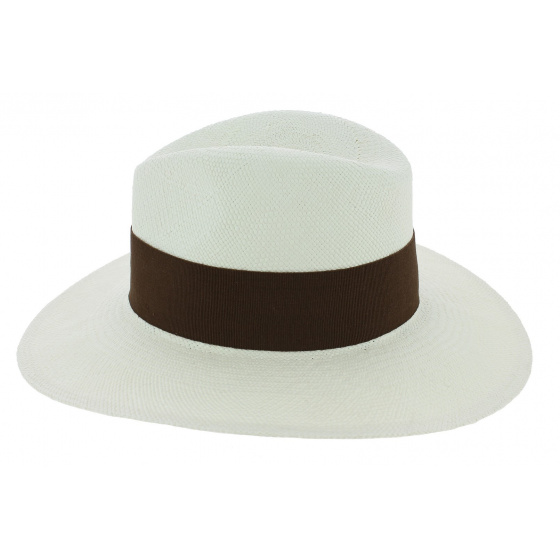 Chapeau Traveller Bayano Panama Blanc - Fléchet  Chapeau Traveller Bayano Panama Blanc - Fléchet