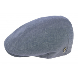 Casquette Plate Nagata Lin & Coton Beige - Fléchet