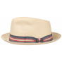 PorkPie / Trilby Solvay Natural Panama Hat - Stetson