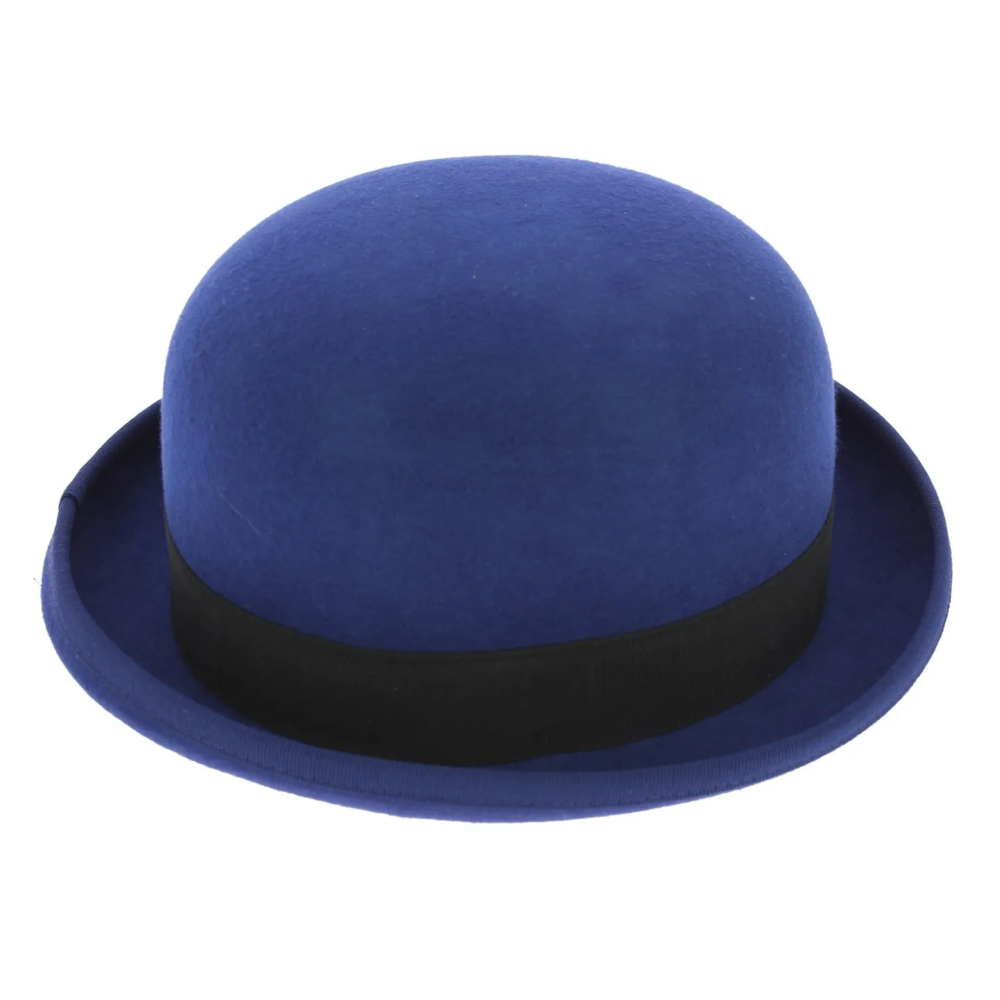 Chapeau Melon Steed Feutre Laine Bleu - Guerra Reference : 6705 | Chapellerie Traclet