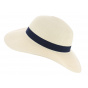 Natural Paper Straw Rhodes Wide Brim Hat - Traclet