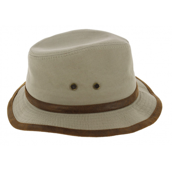 Rayburn Beige Traveller Hat - Hatland