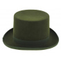 Chapeau Haut De Forme Wool - Bottle Green