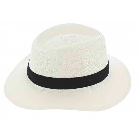 White Toyo Barahona Traveller Hat - Fléchet