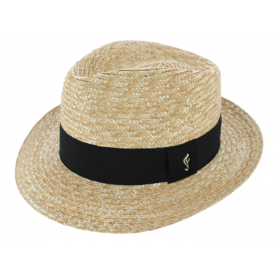 Fedora San Fernando Natural Straw Hat - Fléchet