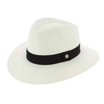 Chapeau Traveller Libertad Panama Blanc - Traclet