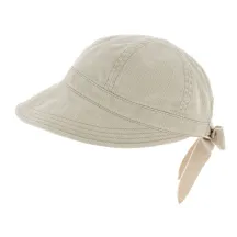 Casquette Angelina Anti-Uv Coton Beige - Mayser Reference : 8028 | Chapellerie Traclet