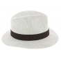 Traveller Murano Hat Faded Natural Linen - Fléchet