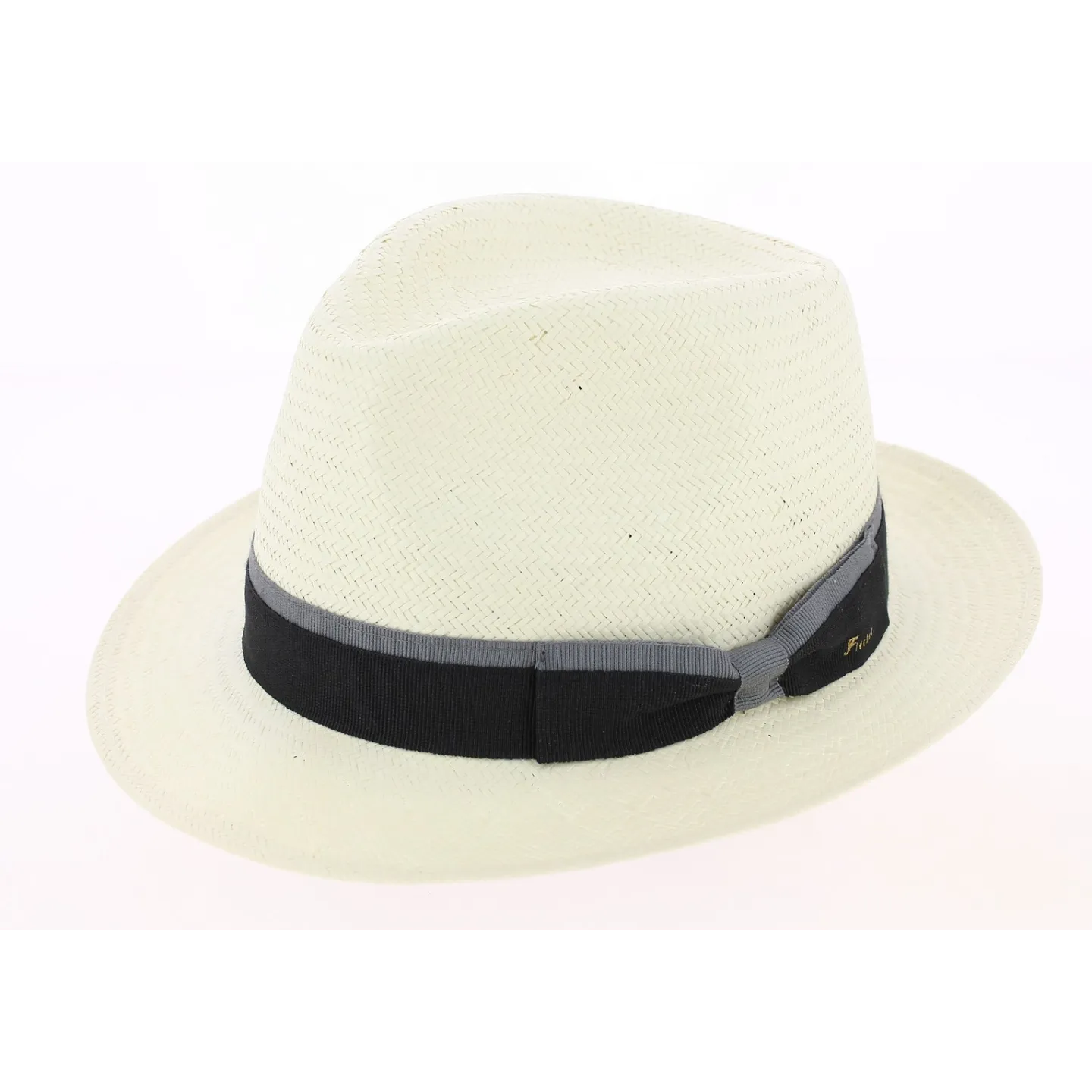 Chapeau Fédora Navagio Paille Naturelle - Fléchet Reference : 8037 | Chapellerie Traclet