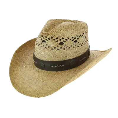 Stagecoach Cowboy Hat Natural Straw - Traclet Reference: 8040 | Traclet Hat Shop