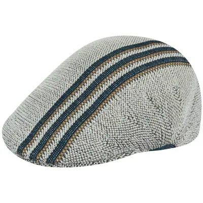 Travel Stripe Beige Cap - Kangol) Reference: 8043 | Chapellerie Traclet
