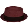 Chapeau PorkPie Waits Rouge - Bailey Reference : 8059 | Chapellerie Traclet
