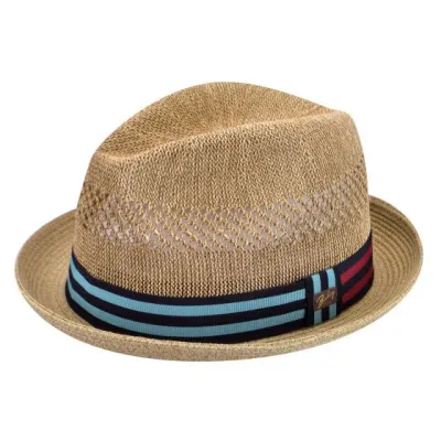 Berle Straw Fedora Hat - Bailey Reference: 8069 | Traclet Hat Shop
