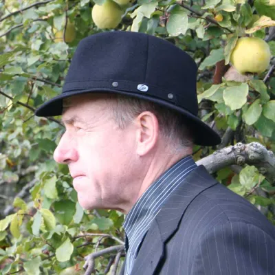 Borsalino with folded edge - Foldable felt