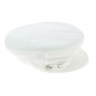 Summer Sailor Cap Camaret White Cotton - Mtm