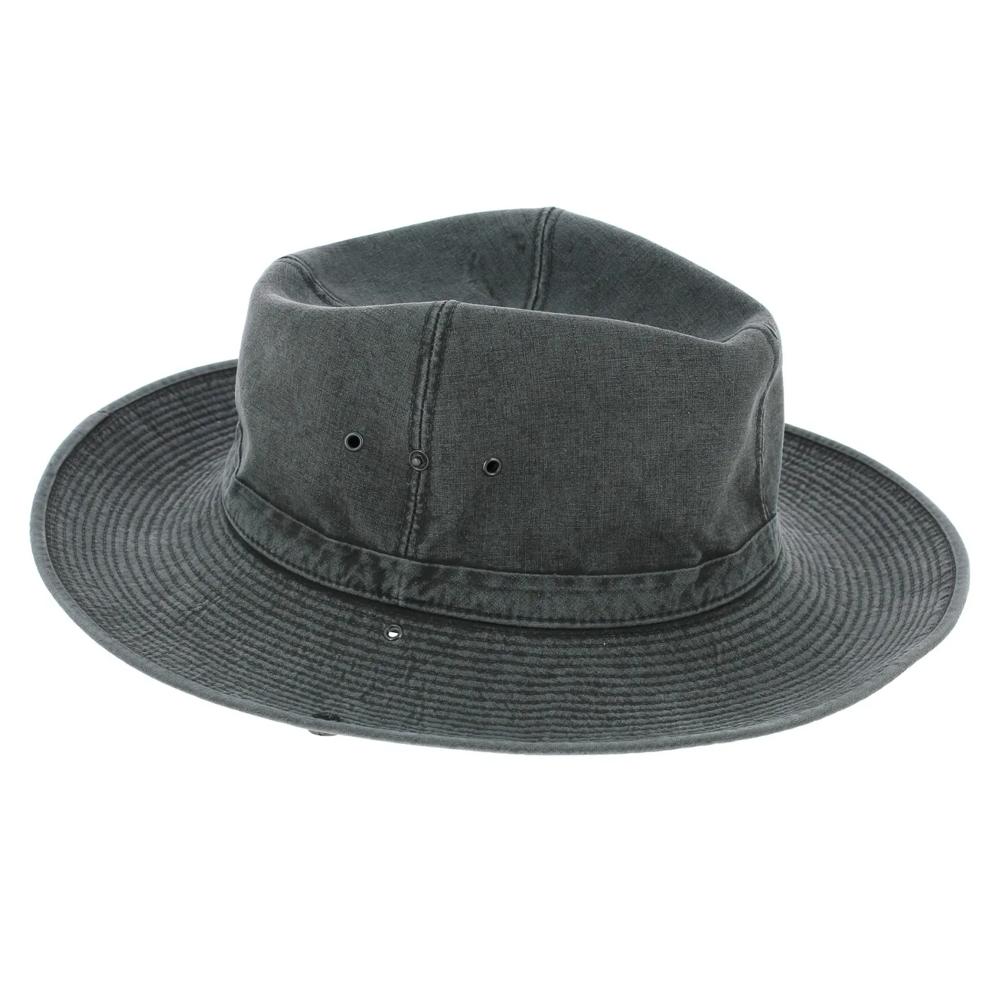 PAMPA Camargue Hat - Black - Traclet Reference: 265 | Traclet Hat Shop