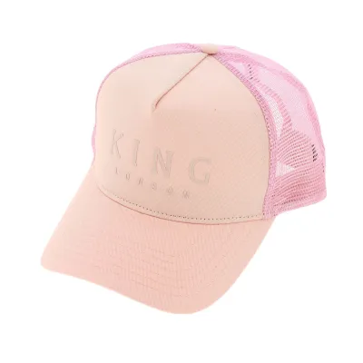 Blush Pink Trucker Cap - King Apparel Reference: 8127 | Traclet Hat Shop