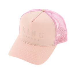 Poplar Trucker Cap Blush Pink - King Apparel