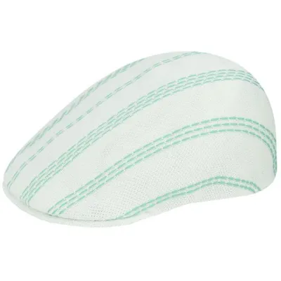 Casquette Float Stripe 507 Blanche - Kangol Reference : 8084 | Chapellerie Traclet