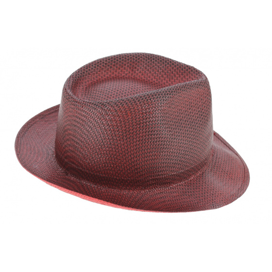 Chapeau Fedora Lisca Rouge Papier - Tesi