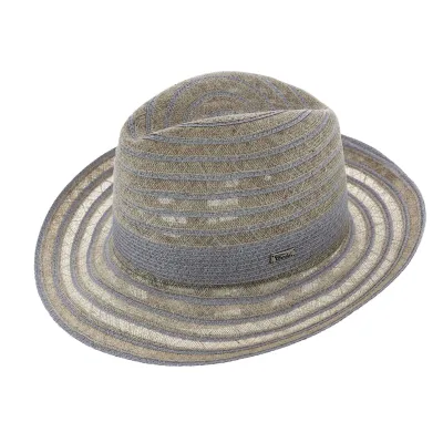 Grey Atlantic Treccia Fedora Hat - Tesi Reference: 8142 | Traclet Hat Shop
