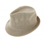 Kangol Beige Arnold Bamboo Trilby Hat