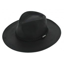 Black Leather Annville Hat - Stetson