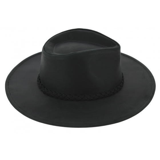 Chapeau Annville Cuir Noir - Stetson Chapeau Annville Cuir Noir - Stetson