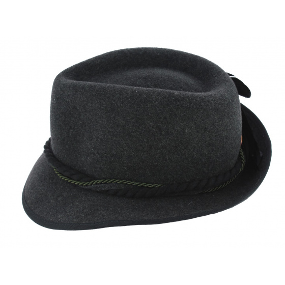 Grey Wool Hidda Trilby Hat - Mayser Grey Wool Hidda Trilby Hat - Mayser