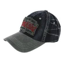 Casquette Baseball Rock Bleu - Kbethos Reference : 8156 | Chapellerie Traclet