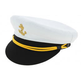 Casquette Marin NewPort Coton Blanc - Traclet