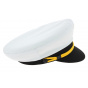 NewPort Cotton White Sailor Cap - Traclet