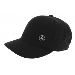 Black Cotton Baseball Cap - Modissima