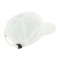 White Cotton Baseball Cap - Modissima