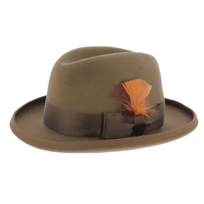 Stetson Saks Homburg Hat Reference: 117 | Traclet Hat Shop