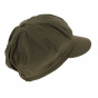 Liberty newsboy cap olive Cotton - Traclet