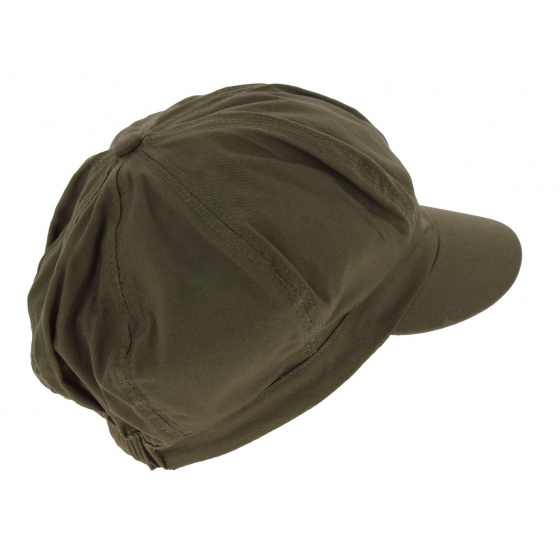 Liberty newsboy cap olive Cotton - Traclet