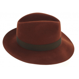 Fedora 1855 Copper Felt Hat - Guerra