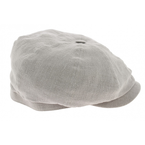 Desgrange 8-Panel Linen Cap Grey - Crambes
