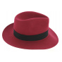 Fedora Pink Felt Hat - Guerra 1855