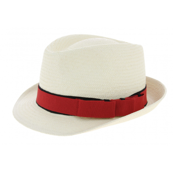 Customizable Panama Trilby Devote Hat - Traclet